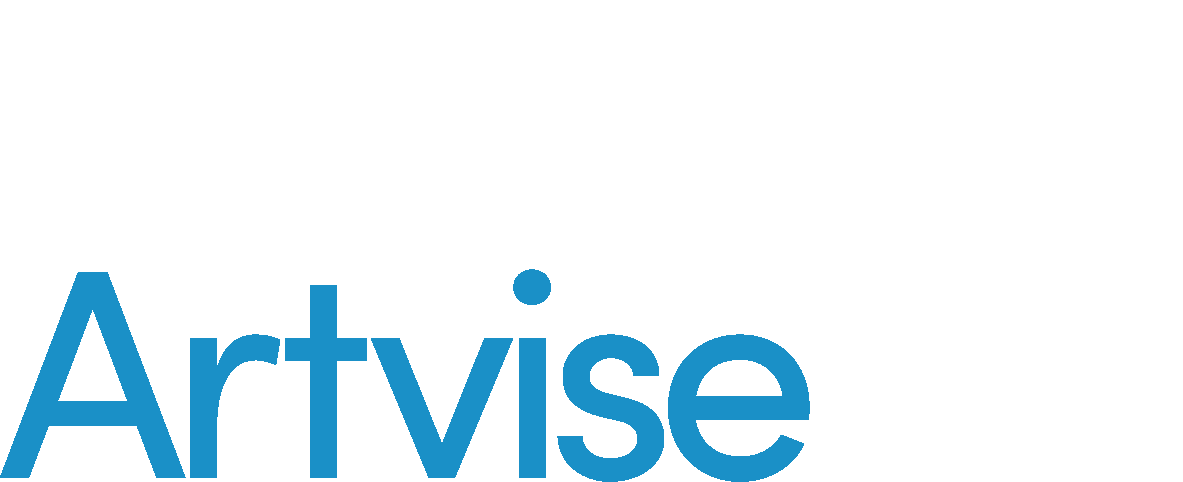 Två rader, vit-blå