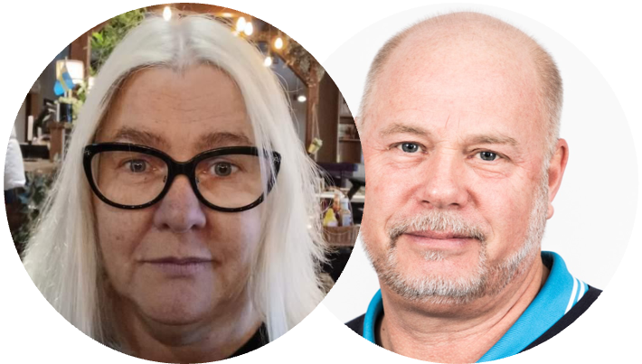 Cia och Thomas, västtrafik